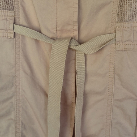 BKE Blush Canvas Hooded Jacketed with Cinched Waist Size XSmall - Picture 3 of 7